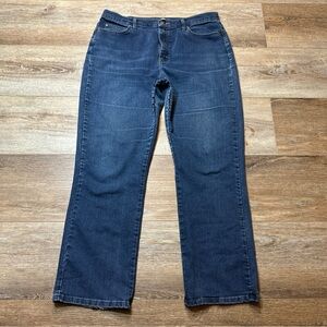 Lee Straight Leg Women's Jeans in Dark Blue Wash